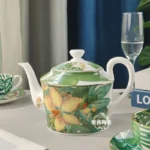Tropical Rainforest Series Western Food Plate, Rice Bowl, Soup Pot, Tableware, Wizard of Oz Bone Porcelain Tableware, Gift