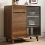 kitchen cabinet Furniture Sideboards Home Dining Room Dresser Mid-century Buffet Cabinet Kitchen Alacena Sideboard Cabinet - Image 5