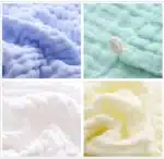 Baby Washcloths - Natural Cotton Baby Wipes - Soft Newborn Face Towel and Washcloth for Sensitive Skin, Registry as Shower,