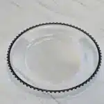 100 PCS Charger Plate 13 Inches Plastic Decorative Wedding Centerpieces Event Party Decoration Dinner Tableware Show Tray