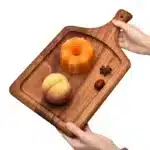 HEMU-Acacia Wood Bread Board, Wood Chopping Board, Western Style, Pizza, Sushi, Cutting Board, Cheese, Steak Tray, Wooden
