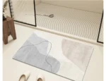 Absorbent bath mat diatom mud anti-slip bathroom rug