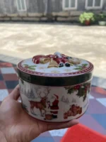 German V Bao Tableware Christmas Biscuits Plate Dish Rectangular Plate Mug Plate Salad Dish – base detail