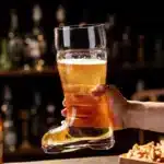 Creative Glass Boots Beer Glass Personalized Shoes Mugs Juice Cocktail Glass Whiskey Wate Mug Coffee Latte Cups Water
