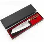 Hand Forged High Carbon Stainless Steel Chef Knife with Wood Handle Sharp Meat Cutting Tool – base detail