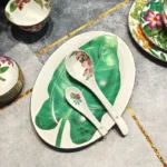 Tropical Rainforest Series Western Food Plate, Rice Bowl, Soup Pot, Tableware, Wizard of Oz Bone Porcelain Tableware, Gift