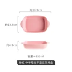 Bread Pan for Baking Tools and Accessories Oven Tray Kitchen Utensil Porcelain Dishes Cooking Utensils Bakeware Ceramic Pans Bar - Image 25