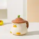 Cartoon Duck Mug Underglaze Color Mug Original Coffee Cups Ceramic Cup Drinkware Cute Mugs Cup for Tea Personalized Gift