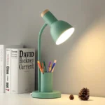 Nordic Creative Table Lamp Fashion Pen Holder Art Simple LED Lights/Office Eye Protection Reading&Living Room Bedroom