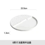 Creative Dishes Tableware Plates for Food Ceramics Tray for Decoration Dish Dinner Dinnerware Decorative Kitchen Dining Bar