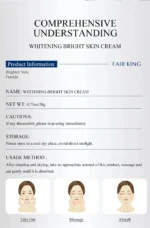 Dr. Li Freckle Whitening Cream Fade Dark Spot Brightening Black Dot Melasma Chloasma Removal Smooth Tender Moisturizer Skin