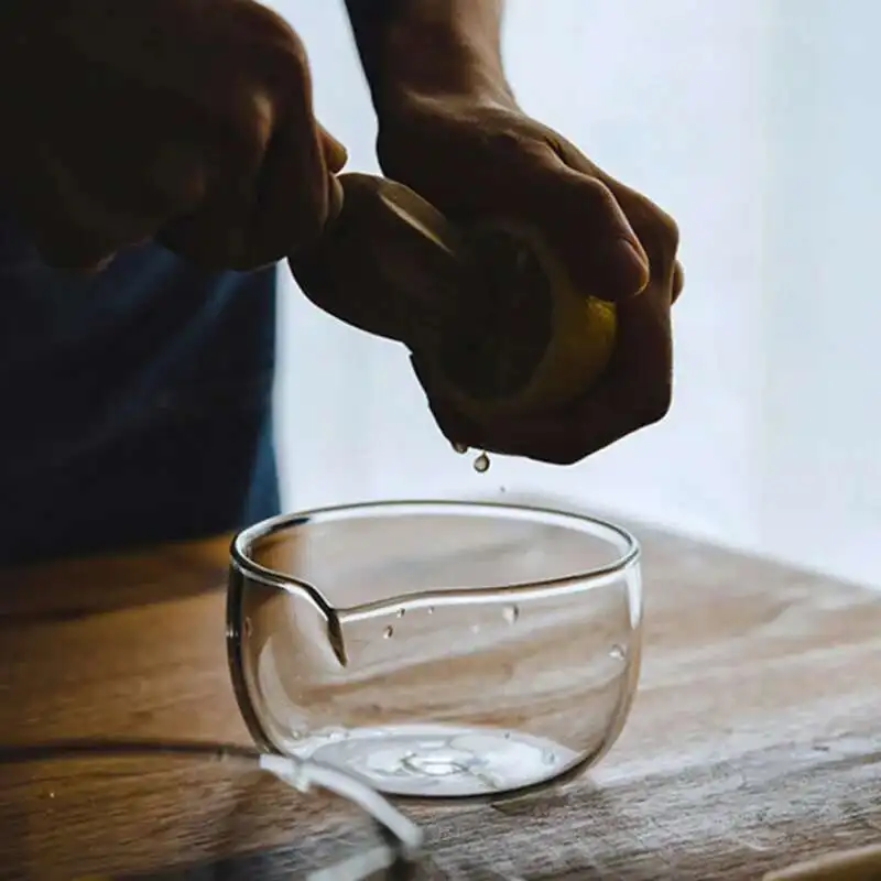 350/600ml Transparent Glass Baking Egg Bowl Japanese Matcha Tea Bowl for Fruit, Yogurt, Salad, Indoor Cooking Tableware