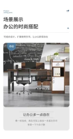 78 Inch Extra Long Desk, Double Desk with 2 Drawers, Two Person Desk Long Computer Desk with Storage Shelves, Writing Table