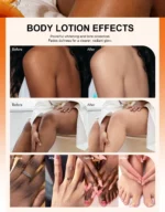 LKIAE Clear Arbutin Pawpaw Whitening Body Lotion, Moisturizing Cream, Improve Rough Skin, Remove Dark Spots, Melanin