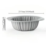 Silicone Cake Molds Non-Stick 3D Spiral Pattern Oven Baking Pan Heat Resistant Jelly Cake Bread Muffin Mold Kitchen Bakeware - Image 17