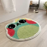 Creative Cute Bath Mat Shell/flower/Halloween Pumpkin/frog Shape Bathroom Decorative Area Rugs Water Absorbent Anti-slip Mats - Image 6