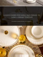 Relief Sculpture Gold Inlay Ceramic Rice Bowl Dishes Beef Steak Plate Fish Plate Premium Ceramic Tableware 1pcs - Image 29