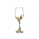 Creative Enamel Crystal Goblet Glasses for Champagne Glass Cup Set Luxury Glass Cups Glasses of Wine Wineglass Vintage
