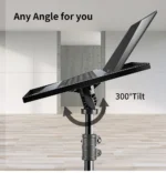 145cm Projector Tripod Stand Laptop Tripod Adjustable Height 23 to 63" Standing Desk Outdoor Computer Desk Stand for Studio