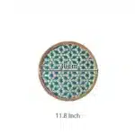 Hand Woven Round Placemat INS Table Decors Rattan weaving TableMats for Dining Room