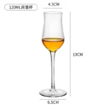 Whisky Tasting Cup 70ml~250ml Lead-free Glass Whiskey Glass Red Wine Glass Shot Glass Sommelier Special Cup Goblet Smelling