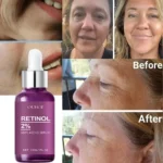 Goldoma Anti Aging Serum bottle with a white background, side angle showing label.