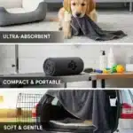 50*100 Super Absorbent Dog Bathrobe Cat Accessories Pet Bath Towel Cat blanket Dog Products Quick Dry Soft Microfiber Pet