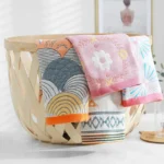 Cotton Gauze Hand Towel for Children and Adults, Face Towel, 35*75 cm, High Quality, 2 pcs, 3 pcs, 5 pcs – base detail