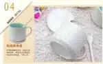 Creative Ceramic Coffee Mug with Lid and Spoon Cute Cartoon Three-dimensional Kawaii Animal Milk Cup Couple Gift Water Cup