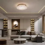 Modern natural marble ceiling lamp luxury home decoration room ceiling chandelier Nordic bedroom dining room Corridor