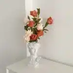 Nordic David Vase Hydroponic Vase Ornaments Flower Pot Makeup Brush Storage Bucket Photo Props Pen Holder Vintage Home Decor