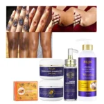 AILKE Glutathione 5-in-1 Women Skin Care Kit, With Body Lotion, Serum, Dark Spot Removal Cream, Body Cream, Brightening