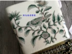 Bathroom Accessories Vintage Flower Ceramic Toothbrush Holder Bathroom Couple Toothbrush Toothpaste Storage Holder Bathroom