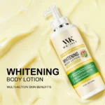 WK JALY Glow Booster Whitening Body Lotion, With Glutathione, Remove Dark Spots, Melanin, Even Skin Tone Cream for All Skin