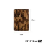 Acacia Wood Cutting Board Mold Proof Cutting Board Household Fruit Cutting Board – in a cozy room setting