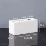 Minimalist Volakas White Natural Marble Set for Bathroom Luxury Soap Dispenser Toothbrush Holder Tray Bathroom Set