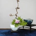 1pc Lotus Ceramic Vase Flower Pot Planter Water Pot Buddhist Mood Tea Set Waterproof Floral Arranging Pot for Home Office