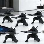 Pens/Pen Holder Unique Desktop Organizer Creative Ninja-Style 3D Printed Pen Holder Ballpoint Stand Storage Display Shelf