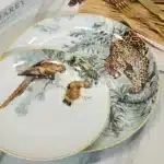 European ceramic western dinner plate, jungle set, steak plate, Coffee cup, afternoon , personalized gift set