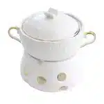 Embossed Ceramic Dessert Soup Bowl White Stew Cup Luxury Gold-plated Exquisite Soup Cup Porridge Bowl Tableware Kitchen
