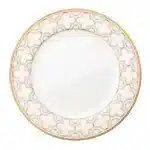 Delicate Bone China Bowl Saucer Luxury Gold-plated Dinner Plate Coffee Cup Hotel Restaurant Dinnerware Dinner Cooking Fish