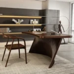 Asthetic Manager Executive Desk Modern Luxury Designer Workstation Office Table Conference Black Mesa De Escritorio Home