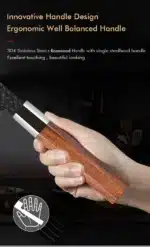 TURWHO 8.2" Japanese Kiritsuke Knife Damascus Steel Hand Forged VG10 Chef Knife Kitchen Sharp Professional Cleaver Cooking