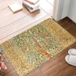 Anti-slip Bath Mat Bathroom Small Rug Shower Mat Home Decor Door Mat Kitchen Bedroom Entrance Room mats Morocco vintage