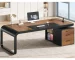 70.9" Executive Desk, Large Computer Desk with Drawers and Lateral File Cabinet, Office Desk with Removable, Customized