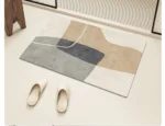 Absorbent bath mat diatom mud anti-slip bathroom rug
