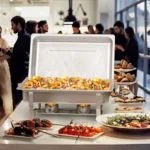 2/4/6 Pack 8QTChafing Dish Buffet Set Stainless Steel Food Warmer Kit with Lids Holders for Restaurant Catering Parties Weddings - Image 4