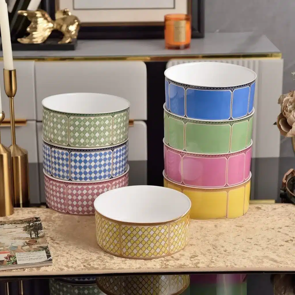 Crystal Swan Espresso Cup and Saucer Tea Set High Value Gift Box for Housewarming Present Luxury Tableware Cups and Mugs