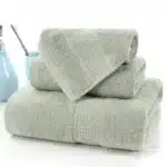 6PCS / 3PCS Luxury Lace Embroidered Cotton Towel Set Bath Towels Face Towel Hand Towel Washcloths Quick Dry Soft Terry Towels