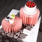5pcs Buffet Riser Dessert Table Display Set White Cardboard Display Stands for Party Birthday Drink Collectibles Jewelry Show - Image 22